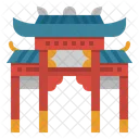 Gate Asian Chinese Icon