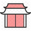 Chinese Gate Gate Entrance Icon