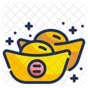 Chinese Gold Ingot  Icon