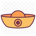 Wealth Golden Chinese Icon