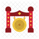 Chinese gong  Icon