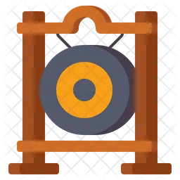 Chinese Gong  Icon