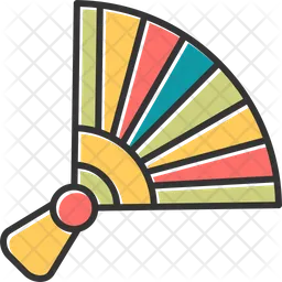 Chinese Hand Fan  Icon