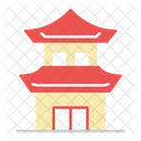 Home House Chinese Building Icon
