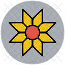 Chinese Flower Decorative Icon