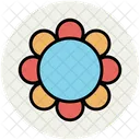 Chinese Flower Decorative Icon