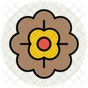 Chinese Flower Decorative Icon
