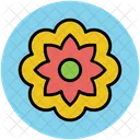 Chinese Flower Decorative Icon
