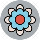 Chinese Flower Decorative Icon