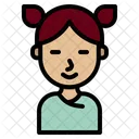 Chinese Asian Woman Icon