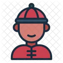 Chinese People Avatar Icon