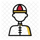Chinese Man New Year Icon