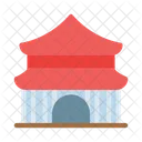 Chinese Temple Pagoda Icon