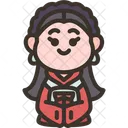 Chinese Woman Ethnic 아이콘