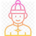 Chinese Cultures Clothing Icon