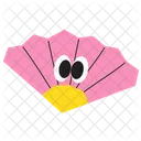 Chinese Folding Fan Handheld Fan Icon