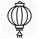 Chinese Lantern Traditional Icon