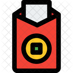 Chinese Letter Icon Download In Colored Outline Style Chinese Letter Icon Download In Colored Outline Style