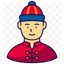 Chinese Man Chinese Avatar Icon