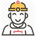 Chinese Man User Avatar Icon