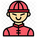 Boy Oriental Chinese Icon