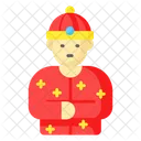 Chinese Man Male Icon