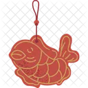 Chinese New Year Fish Decoration  Icon