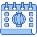 Chinese New Year Dragon Fireworks Icon