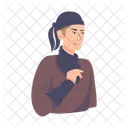 Chinese Ninja Ninja Costume Chinese Character Icon