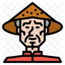 Chinese Old Man  Icon