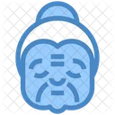 Chinese Old Woman  Icon