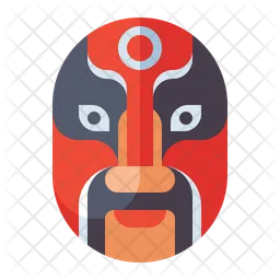 Chinese Opera Mask  Icon