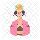 Chinese Queen Asian Empress Chinese Character Icon