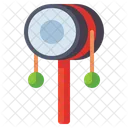 Chinese Rattle Drum  Icon