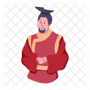 중국 통치자 중국 왕 중국 황제 아이콘