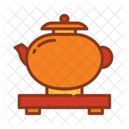Chinese teapot  Icon