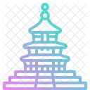 Landmark China Temple Icon