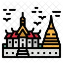 Temple Cultures Architecture Icon