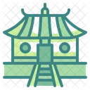 Chinese Temple Temple Building Icon