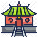Chinese Temple Temple Building Icon