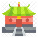 Chinese Temple Temple Building Icon