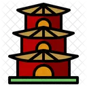Chinese Temple  Icon