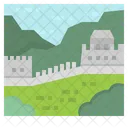 중국 벽  아이콘