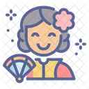 Girl Chinese Traditional Icon