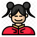 Chinese woman  Icon