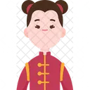 Chinese Woman  Icon