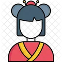 Chinese Woman  Icon