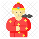Chinese Woman Female Icon