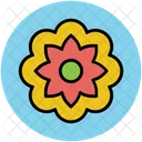 Chinesisch Blume Dekorativ Symbol