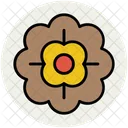 Chinesisch Blume Dekorativ Symbol